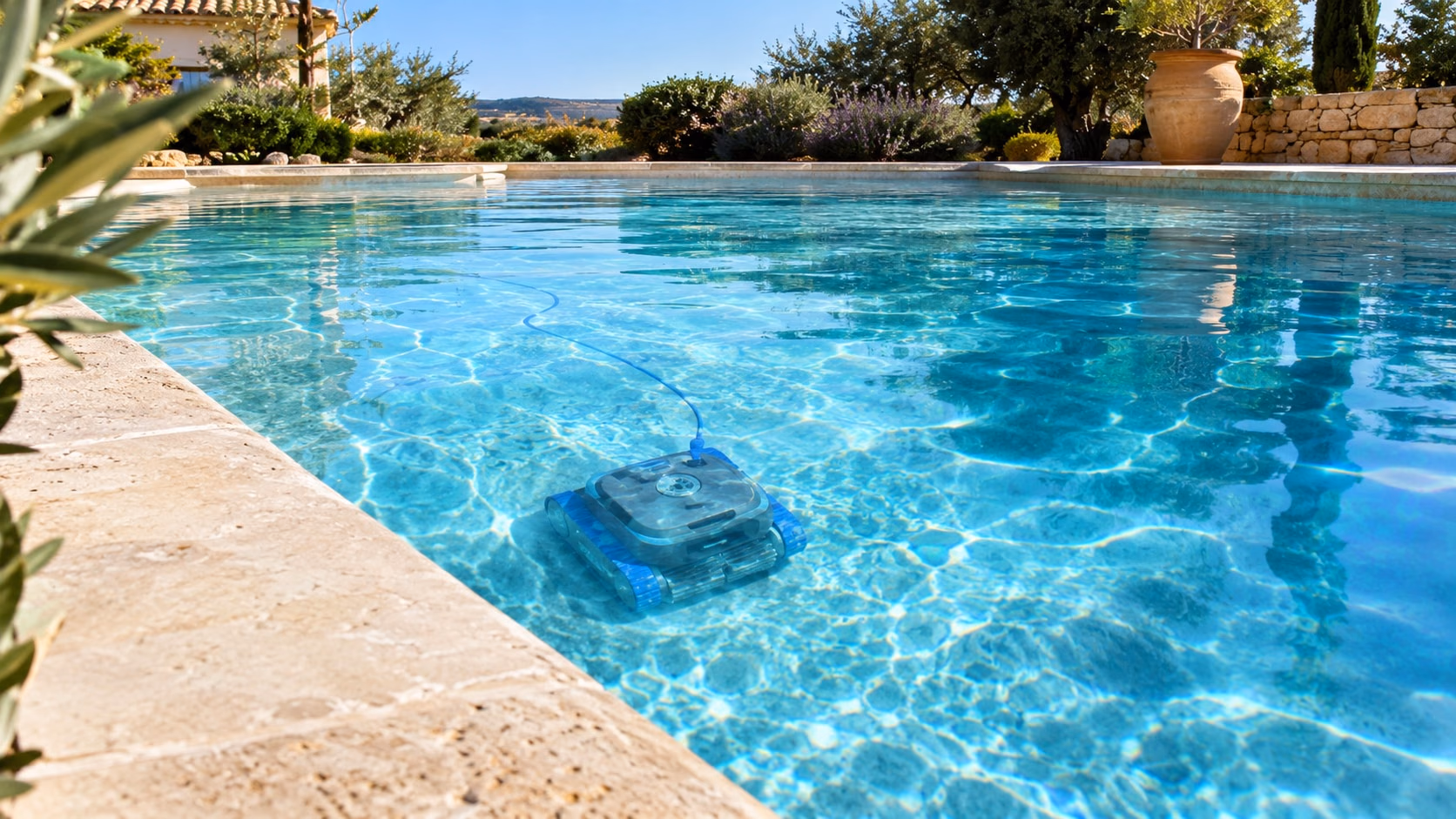 Nettoyage de piscine — intervention de Provence Aqua Services